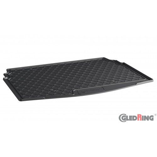 Original Gledring Premium Gummi Kofferraummatte - VOLKSWAGEN GOLF 8 HB (5 Sitze / unterer Boden) 2020->
